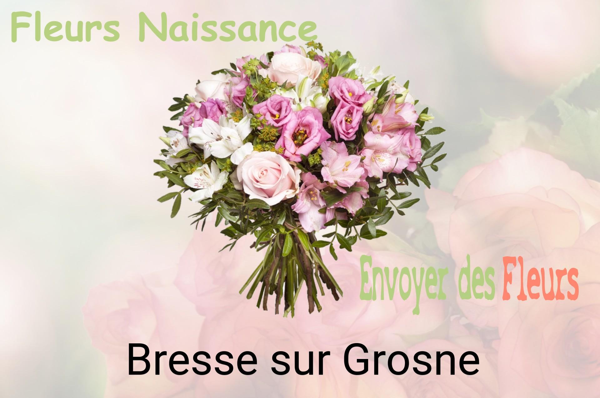 Bouquet de fleurs de naissance livré à Bresse-sur-Grosne